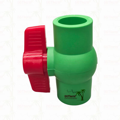 Van bi nhựa PPR có bóng nhựa cho hệ thống ống nước 20-63mm Không rò rỉ
