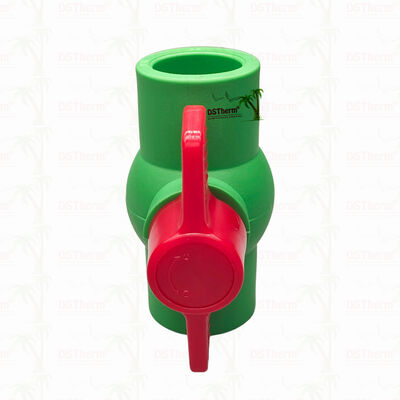 Van bi nhựa PPR có bóng nhựa cho hệ thống ống nước 20-63mm Không rò rỉ