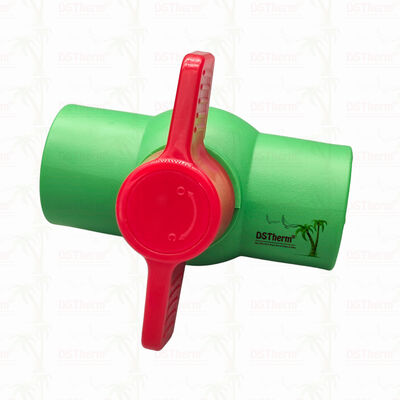 Van bi nhựa PPR có bóng nhựa cho hệ thống ống nước 20-63mm Không rò rỉ