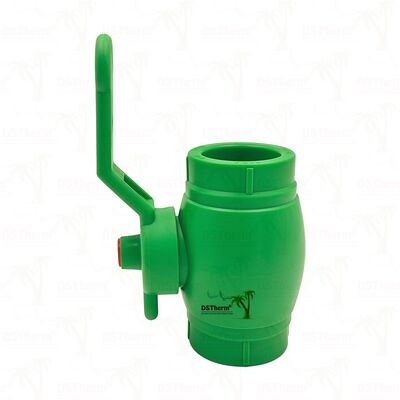 PPRCT Valve bóng PPR đồng-Ball Valve với tay cầm sắt PN25 20-63mm tùy chỉnh