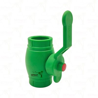 PPRCT Valve bóng PPR đồng-Ball Valve với tay cầm sắt PN25 20-63mm tùy chỉnh