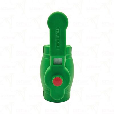 PPRCT Valve bóng PPR đồng-Ball Valve với tay cầm sắt PN25 20-63mm tùy chỉnh
