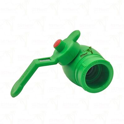 PPRCT Valve bóng PPR đồng-Ball Valve với tay cầm sắt PN25 20-63mm tùy chỉnh