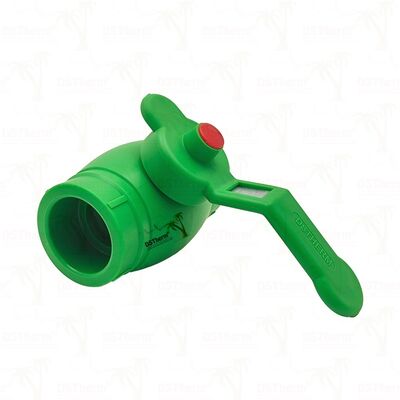 PPRCT Valve bóng PPR đồng-Ball Valve với tay cầm sắt PN25 20-63mm tùy chỉnh