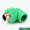 ISO15874 Phụ kiện ống cút ren nam 90 ° Ppr