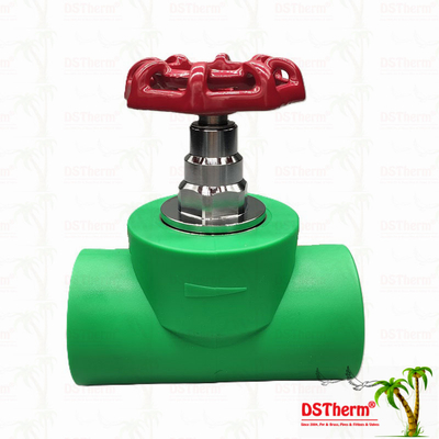 PPR Heavy Duty Stop Valve Globe Valve Điều chỉnh dòng chảy Điều trị lạnh Thử nghiệm ghế 20-110mm
