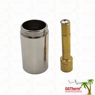 Ống nối dài van bằng đồng thau / mạ chrome, phần mở rộng hộp mực, kích thước tùy chỉnh