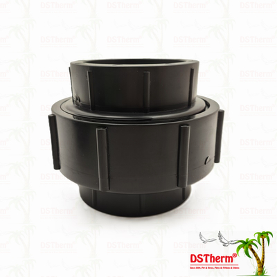 Khớp nối nhựa đen Ppr cho hệ thống đường ống, có thể tùy chỉnh, độ bền cao, kháng hóa chất