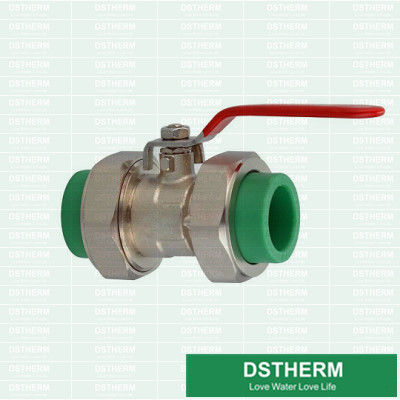 Van bi liên hợp đôi bằng đồng thau Loại nặng hơn 20mm đến 100mm Kích thước đầy đủ Dòng chảy nhanh